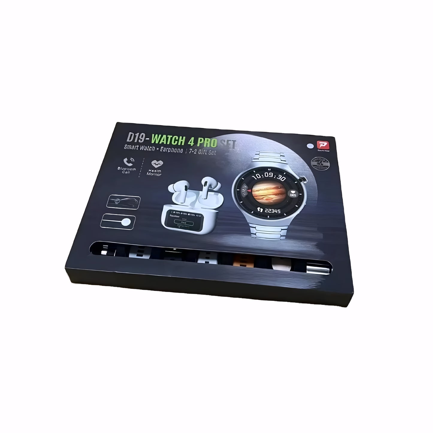 ORIGINAL D19-WATCH 4 PRO, 7 IN 1 SMART WATCH