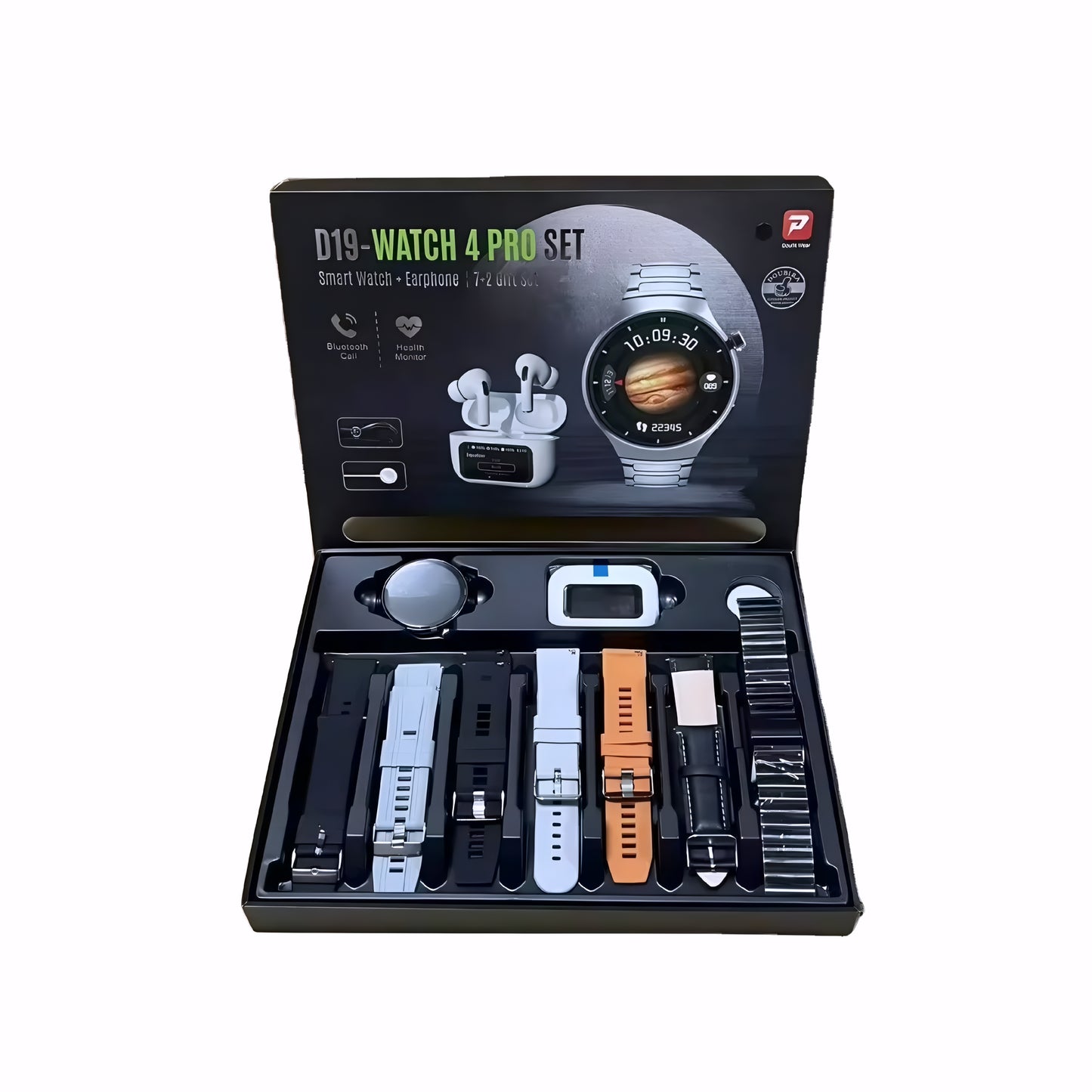 ORIGINAL D19-WATCH 4 PRO, 7 IN 1 SMART WATCH