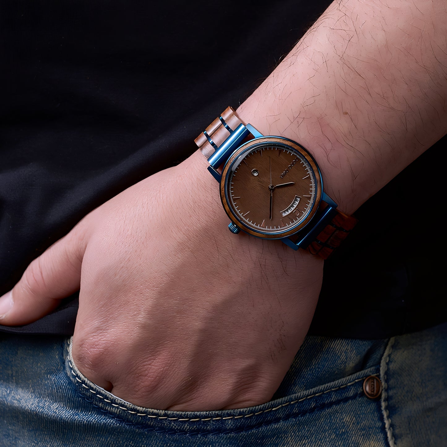 Luxury Wooden QUARTZ Watch from Japanese brand DODO DEER