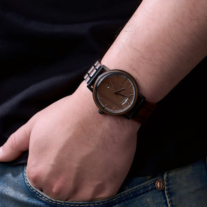 Luxury Wooden QUARTZ Watch from Japanese brand DODO DEER
