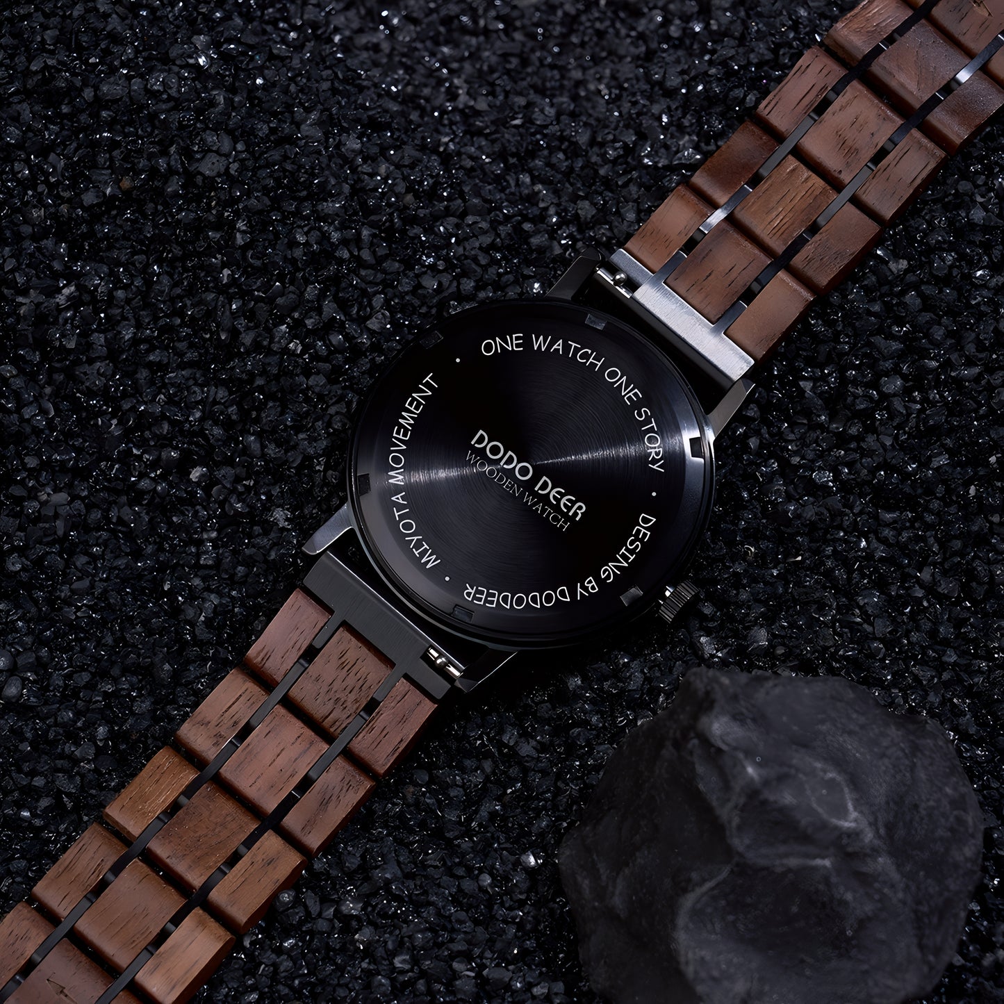 Luxury Wooden QUARTZ Watch from Japanese brand DODO DEER