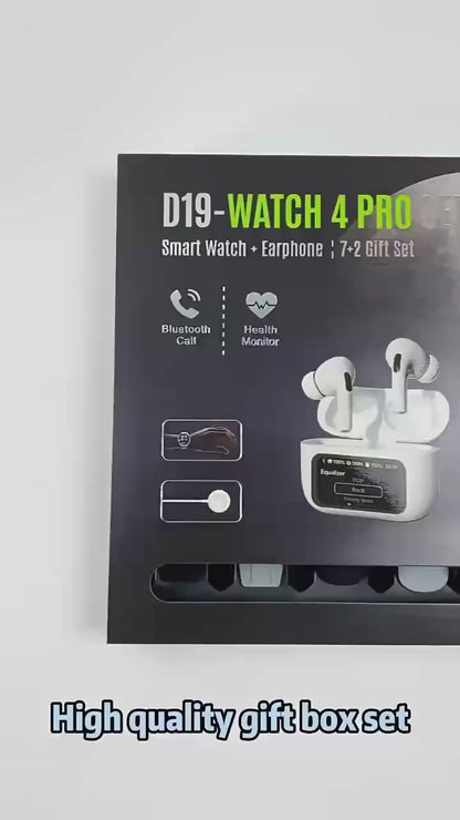 ORIGINAL D19-WATCH 4 PRO, 7 IN 1 SMART WATCH