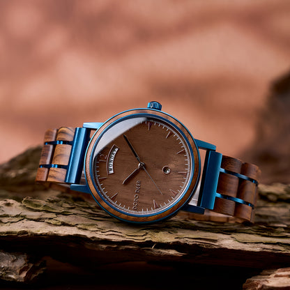 Luxury Wooden QUARTZ Watch from Japanese brand DODO DEER